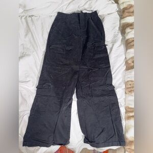 Forever 21 Black Cargo Pants